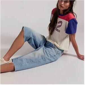 Free People We The Free Jam Session Relaxed Capri Shorts 26